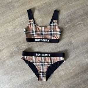Burberry Check Bikini Set